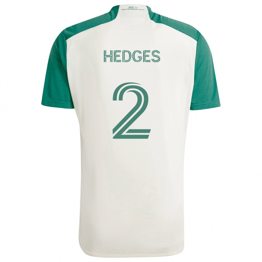 Criança Camisola Matt Hedges #2 Cores Bronzeadas Verde Alternativa 2024/25 Camisa Brasil