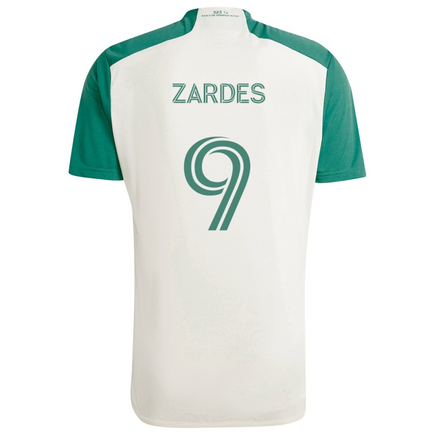 Criança Camisola Gyasi Zardes #9 Cores Bronzeadas Verde Alternativa 2024/25 Camisa Brasil