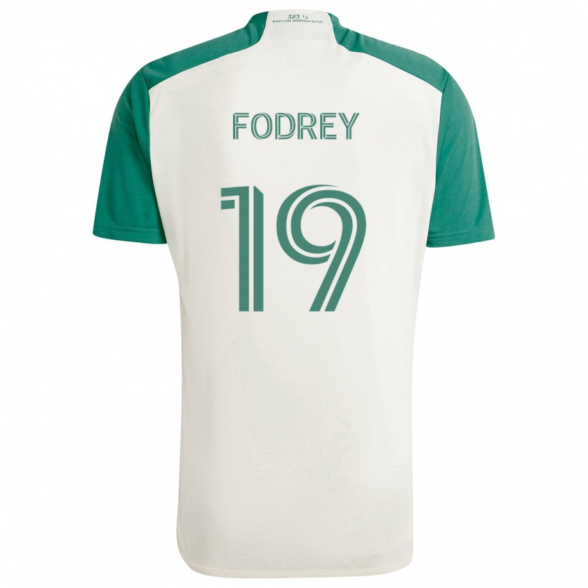 Criança Camisola Cj Fodrey #19 Cores Bronzeadas Verde Alternativa 2024/25 Camisa Brasil