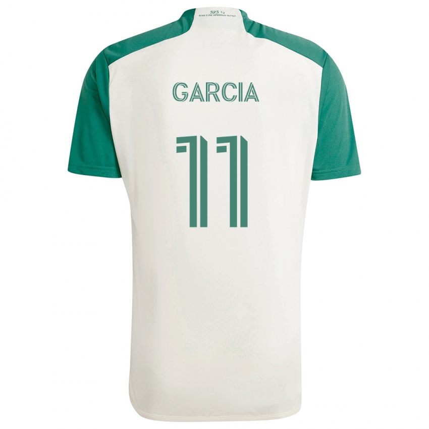 Criança Camisola Christopher Garcia #11 Cores Bronzeadas Verde Alternativa 2024/25 Camisa Brasil