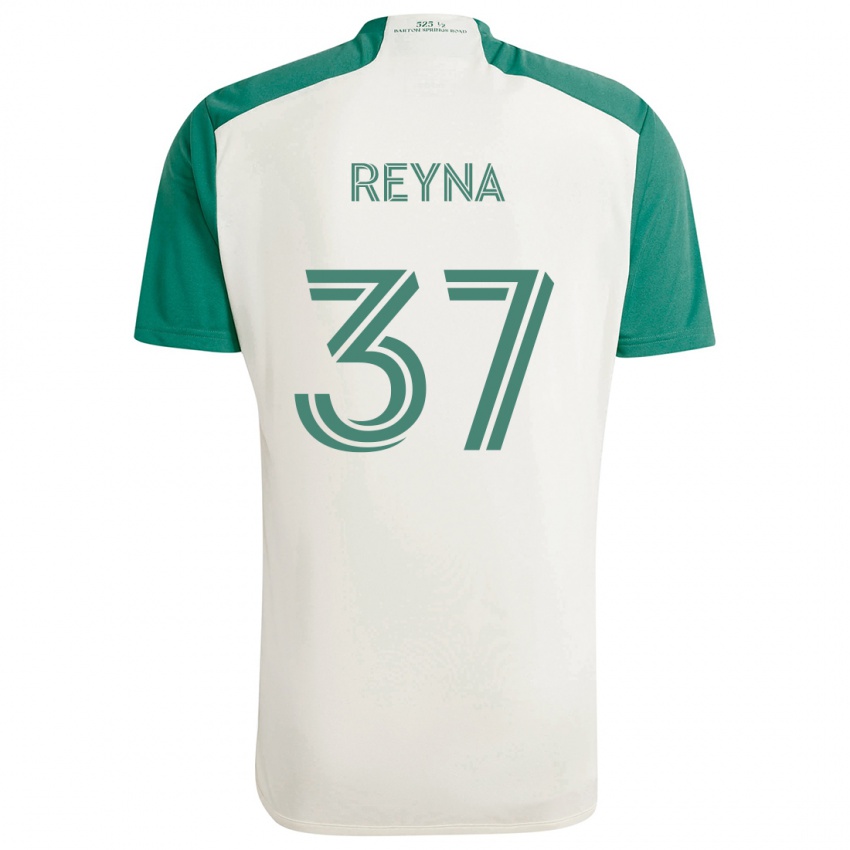 Criança Camisola Joah Reyna #37 Cores Bronzeadas Verde Alternativa 2024/25 Camisa Brasil