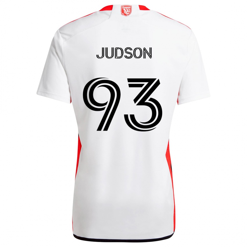 Criança Camisola Judson #93 Branco Vermelho Alternativa 2024/25 Camisa Brasil