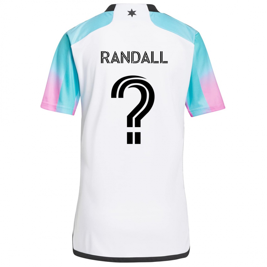 Criança Camisola Alisa Randall #0 Branco Azul Preto Alternativa 2024/25 Camisa Brasil