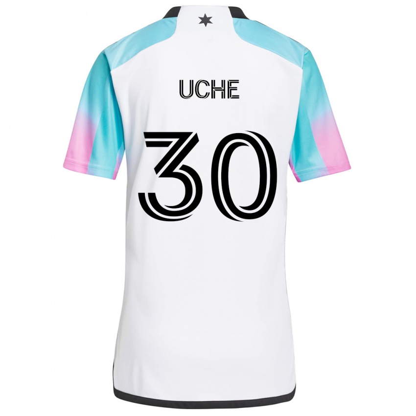 Criança Camisola Cc Uche #30 Branco Azul Preto Alternativa 2024/25 Camisa Brasil