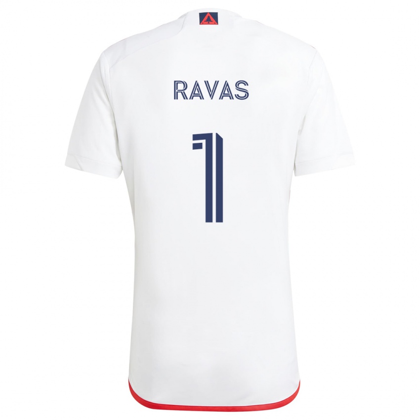 Criança Camisola Henrich Ravas #1 Branco Vermelho Alternativa 2024/25 Camisa Brasil