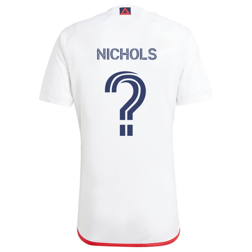 Criança Camisola Robert Nichols #0 Branco Vermelho Alternativa 2024/25 Camisa Brasil