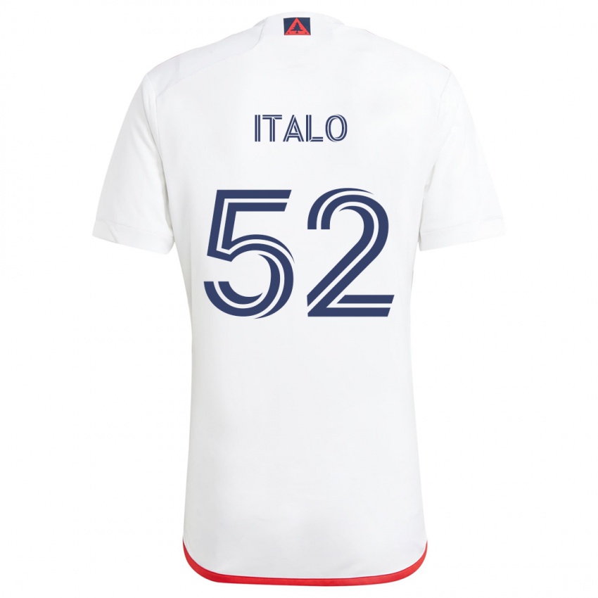 Criança Camisola Ítalo #52 Branco Vermelho Alternativa 2024/25 Camisa Brasil