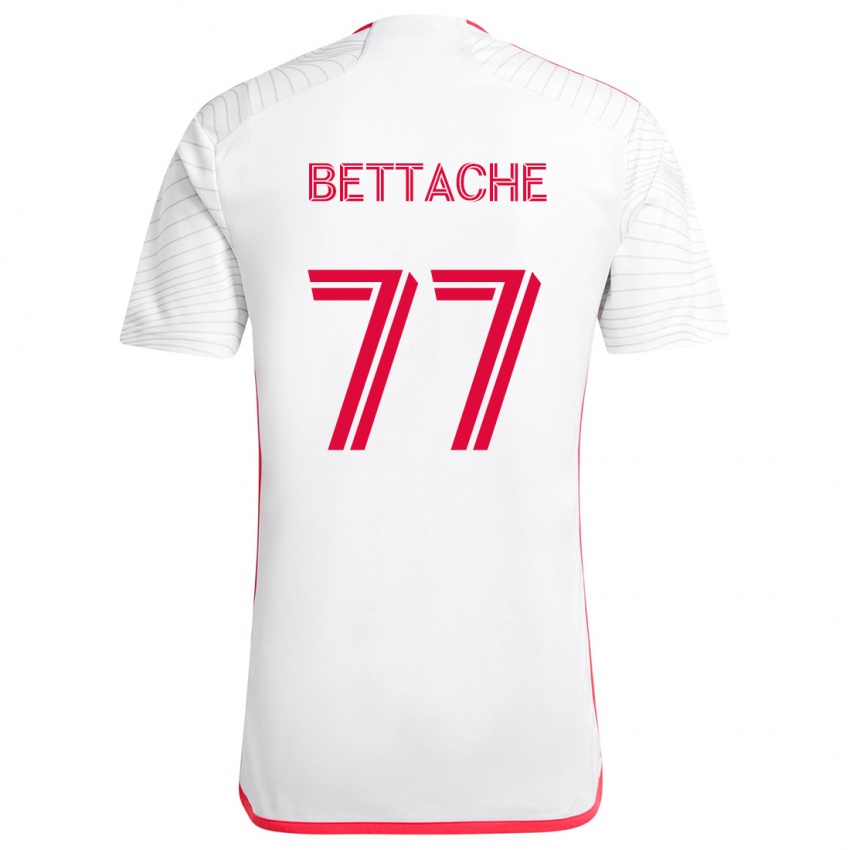 Criança Camisola Faysal Bettache #77 Branco Vermelho Alternativa 2024/25 Camisa Brasil