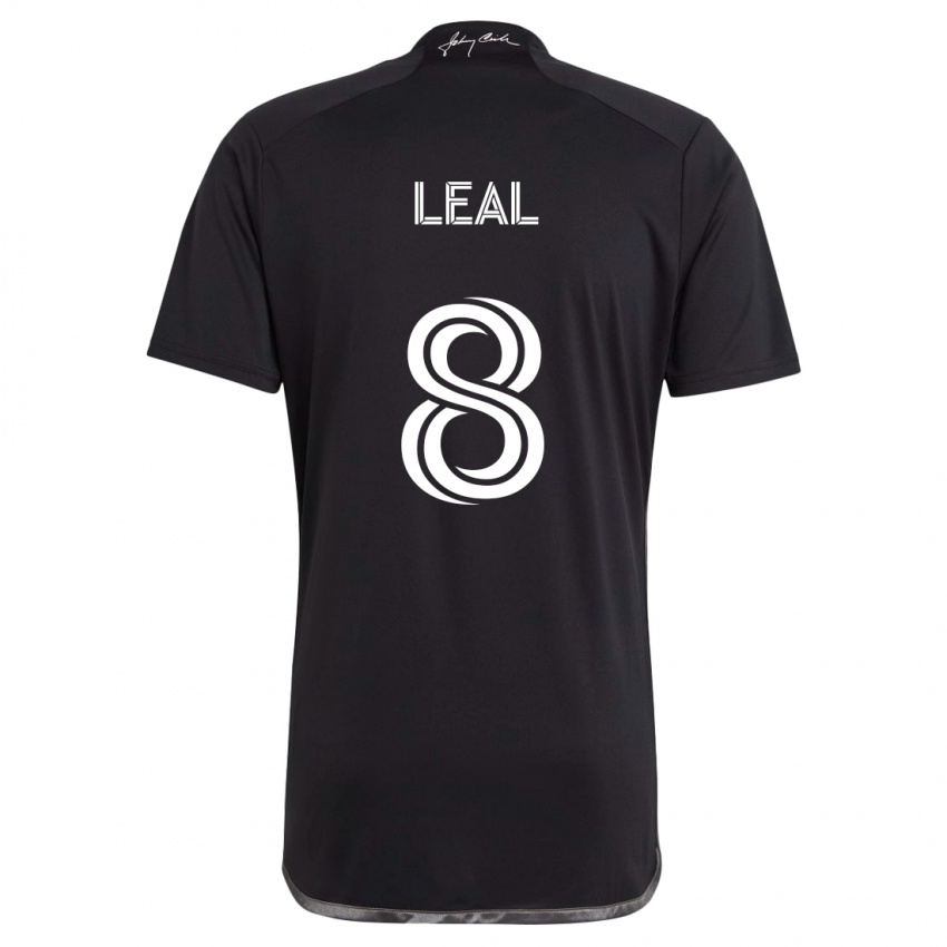 Criança Camisola Randall Leal #8 Preto Alternativa 2024/25 Camisa Brasil