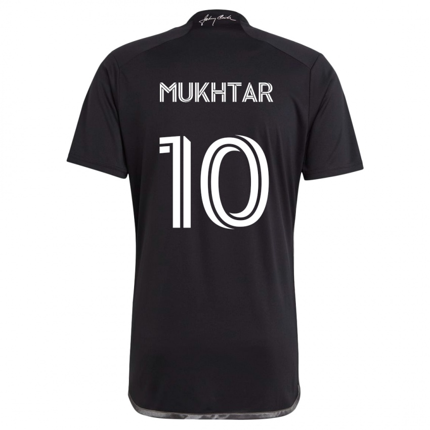 Criança Camisola Hany Mukhtar #10 Preto Alternativa 2024/25 Camisa Brasil