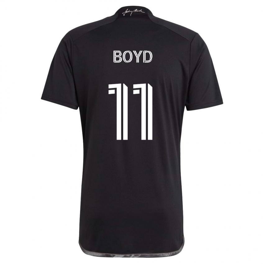 Criança Camisola Tyler Boyd #11 Preto Alternativa 2024/25 Camisa Brasil