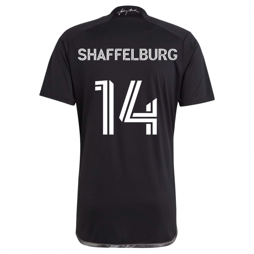 Criança Camisola Jacob Shaffelburg #14 Preto Alternativa 2024/25 Camisa Brasil