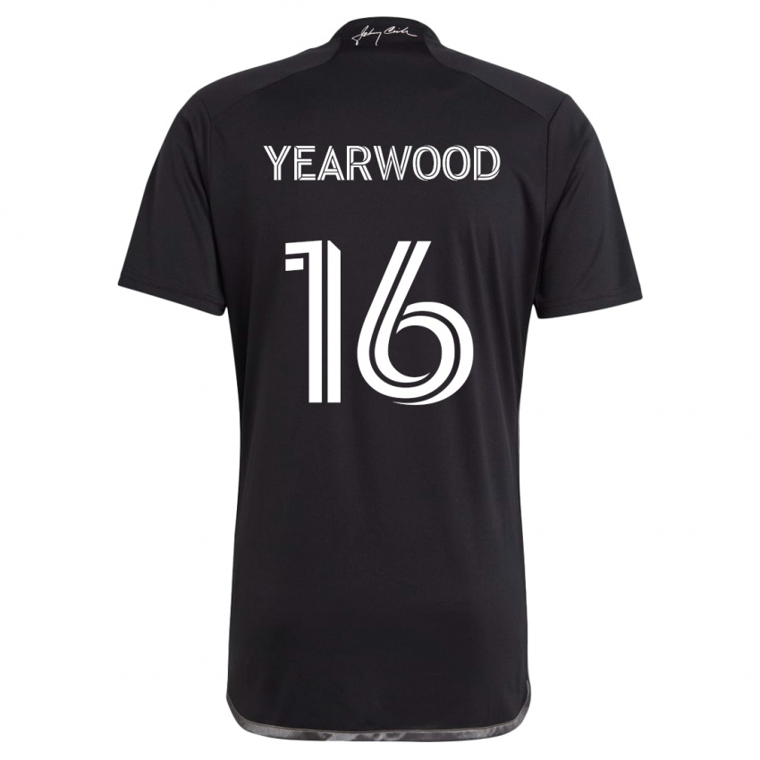 Criança Camisola Dru Yearwood #16 Preto Alternativa 2024/25 Camisa Brasil