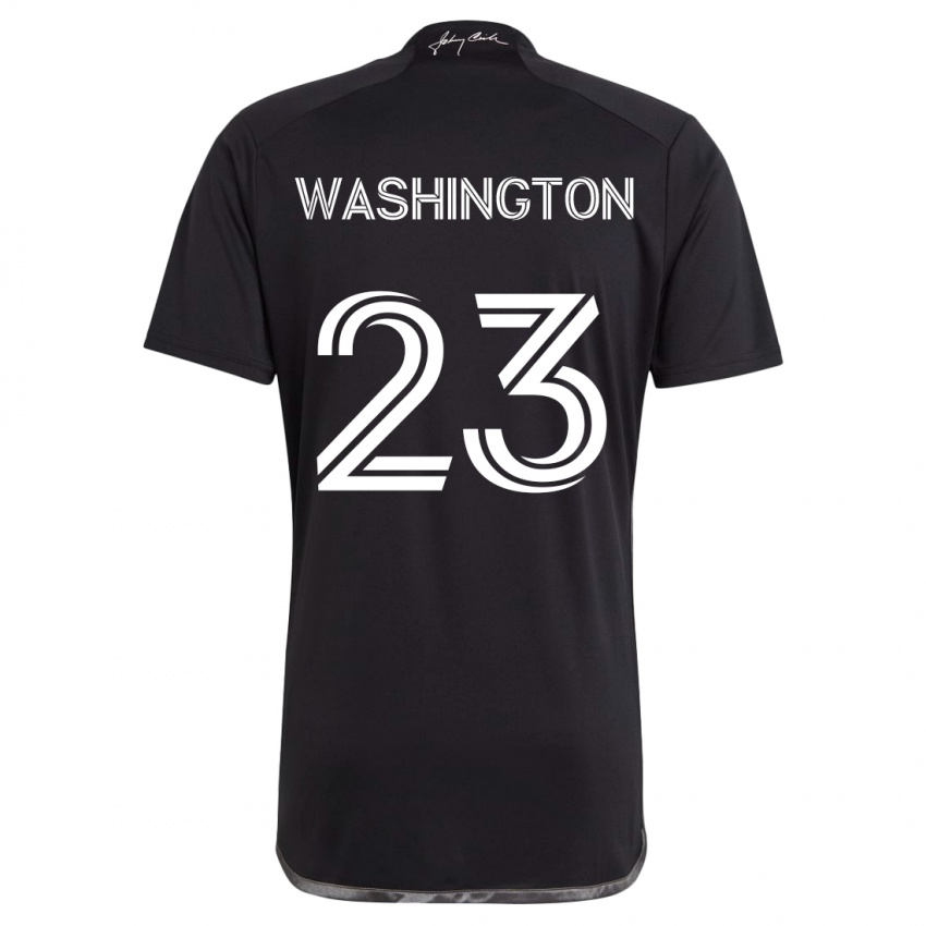 Criança Camisola Taylor Washington #23 Preto Alternativa 2024/25 Camisa Brasil