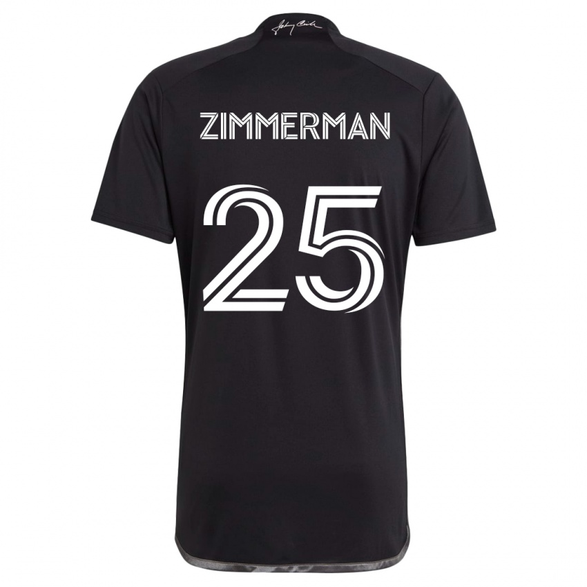 Criança Camisola Walker Zimmerman #25 Preto Alternativa 2024/25 Camisa Brasil