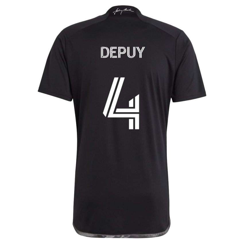 Criança Camisola Nick Depuy #4 Preto Alternativa 2024/25 Camisa Brasil