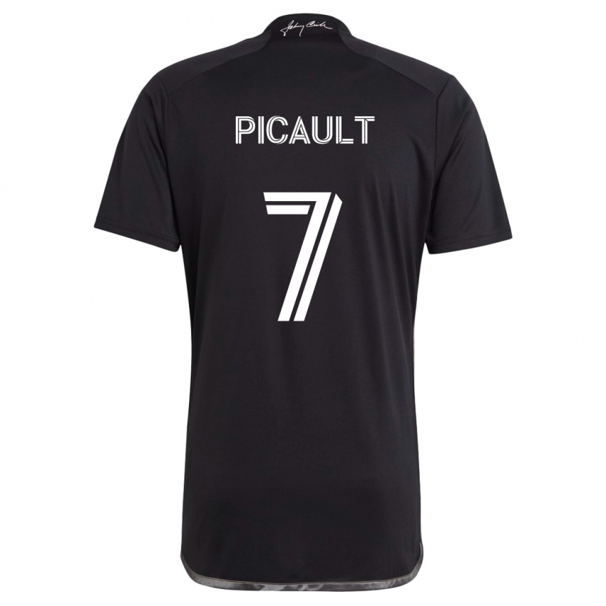 Criança Camisola Fafà Picault #7 Preto Alternativa 2024/25 Camisa Brasil