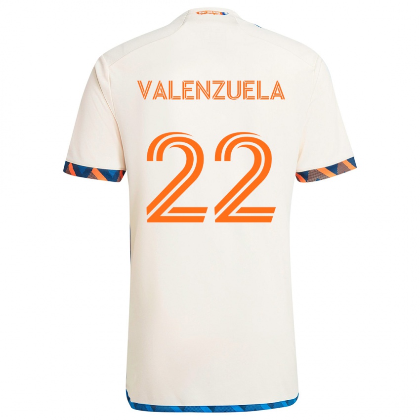 Criança Camisola Gerardo Valenzuela #22 Laranja Branco Alternativa 2024/25 Camisa Brasil