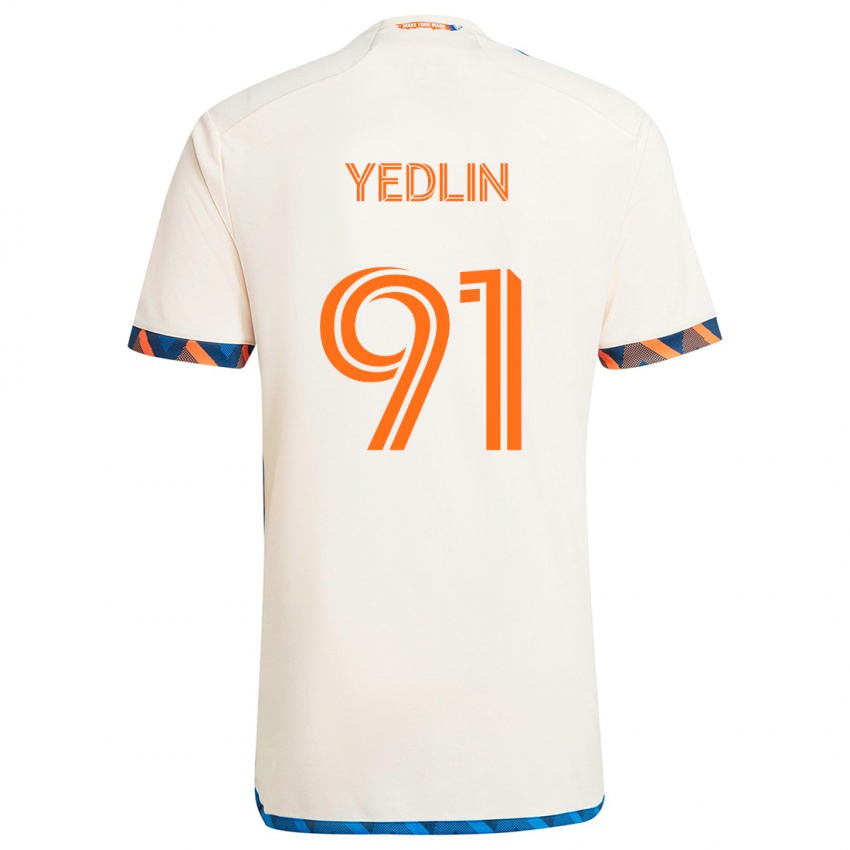 Criança Camisola Deandre Yedlin #91 Laranja Branco Alternativa 2024/25 Camisa Brasil