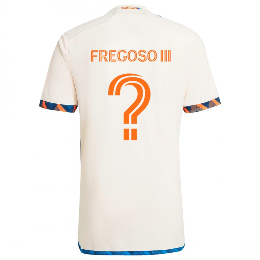 Criança Camisola Arturo Fregoso Iii #0 Laranja Branco Alternativa 2024/25 Camisa Brasil