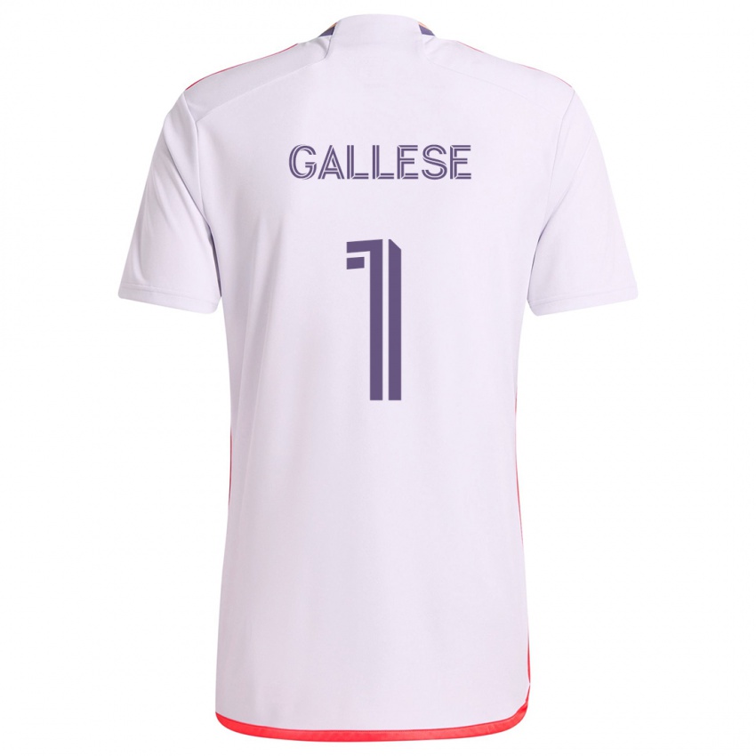 Criança Camisola Pedro Gallese #1 Branco Vermelho Roxo Alternativa 2024/25 Camisa Brasil