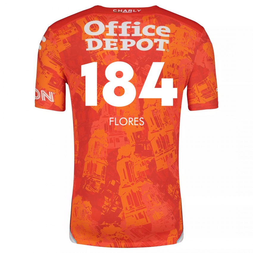 Criança Camisola Jason Flores #184 Laranja Branco Alternativa 2024/25 Camisa Brasil