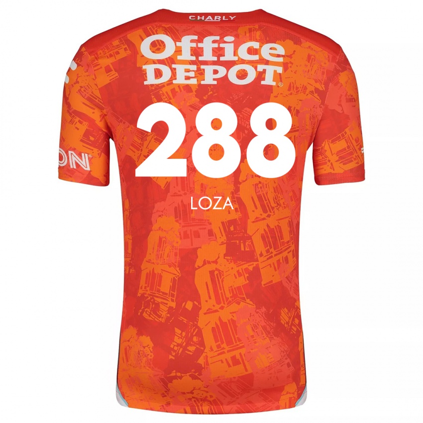 Criança Camisola Santino Loza #288 Laranja Branco Alternativa 2024/25 Camisa Brasil