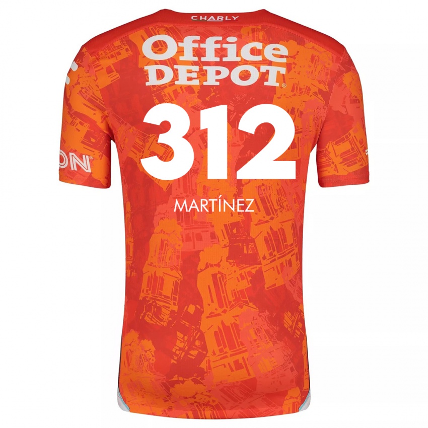 Criança Camisola Ulises Martínez #312 Laranja Branco Alternativa 2024/25 Camisa Brasil