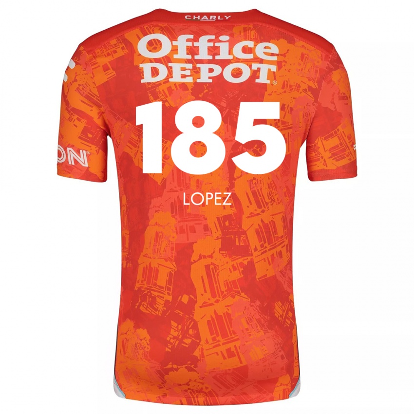 Criança Camisola René López #185 Laranja Branco Alternativa 2024/25 Camisa Brasil