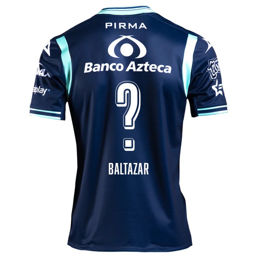 Criança Camisola Carlos Baltazar #0 Azul-Marinho Alternativa 2024/25 Camisa Brasil