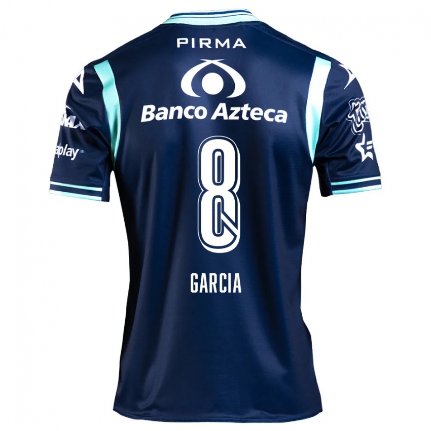 Criança Camisola Luis García #8 Azul-Marinho Alternativa 2024/25 Camisa Brasil