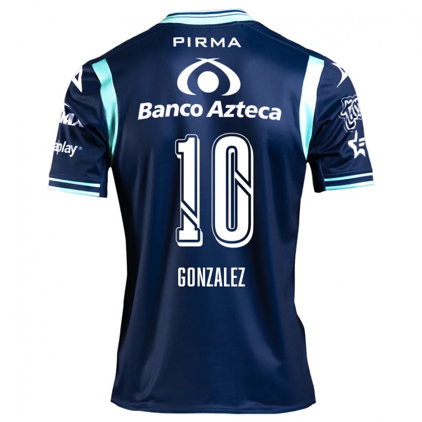 Criança Camisola Jair González #10 Azul-Marinho Alternativa 2024/25 Camisa Brasil