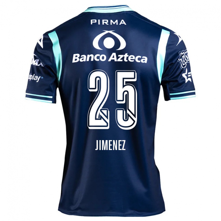 Criança Camisola Miguel Jiménez #25 Azul-Marinho Alternativa 2024/25 Camisa Brasil