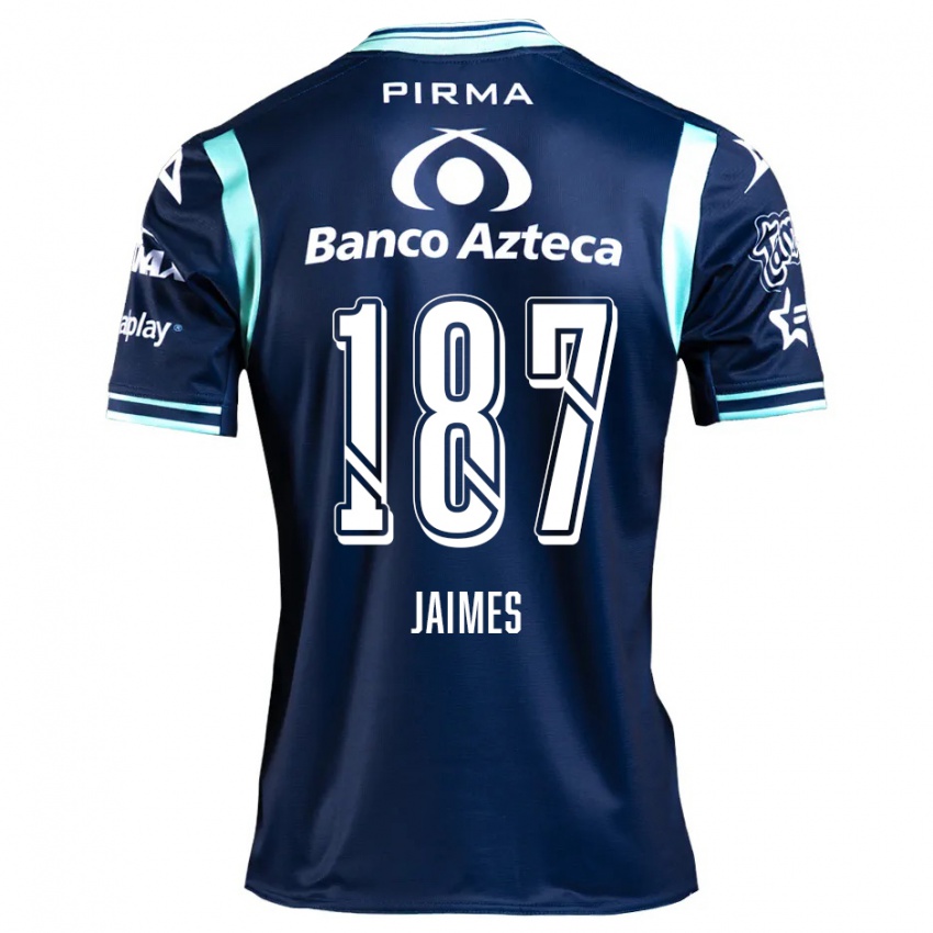 Criança Camisola Tristhan Jaimes #187 Azul-Marinho Alternativa 2024/25 Camisa Brasil