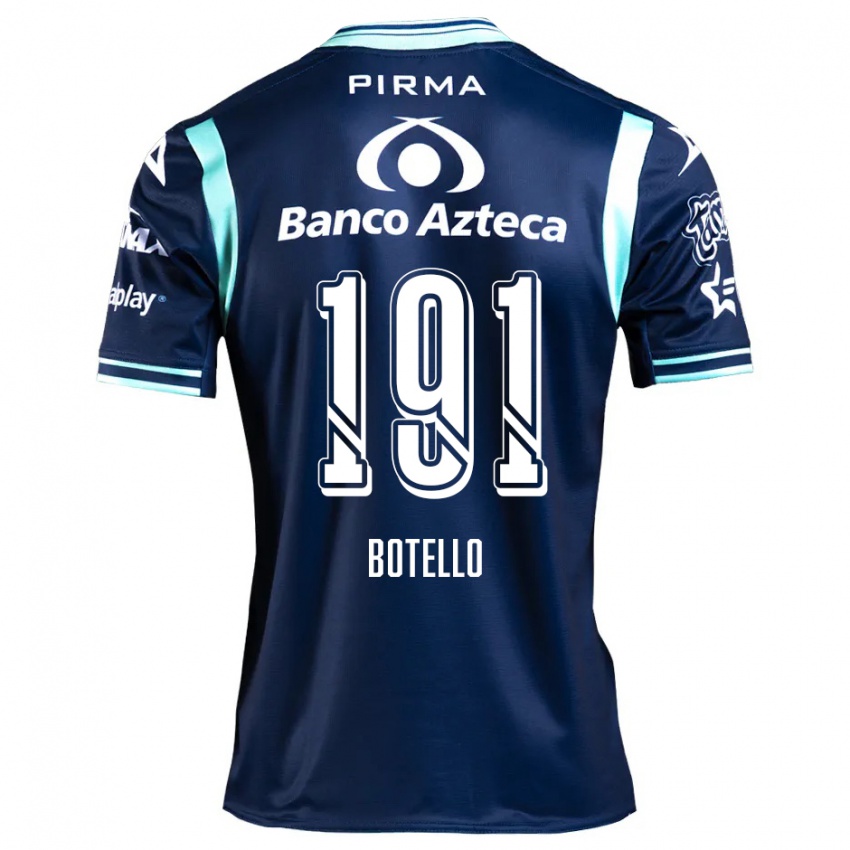 Criança Camisola Octavio Botello #191 Azul-Marinho Alternativa 2024/25 Camisa Brasil