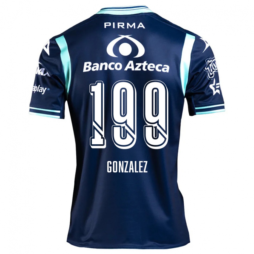 Criança Camisola Samuel González #199 Azul-Marinho Alternativa 2024/25 Camisa Brasil