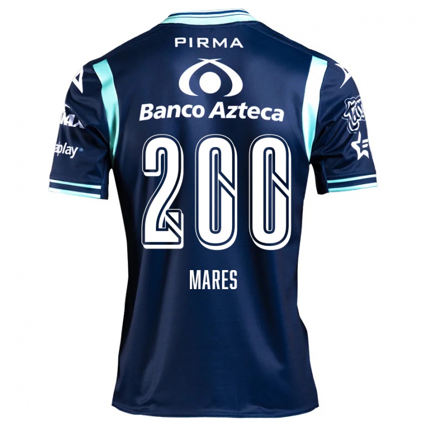 Criança Camisola Cristian Mares #200 Azul-Marinho Alternativa 2024/25 Camisa Brasil