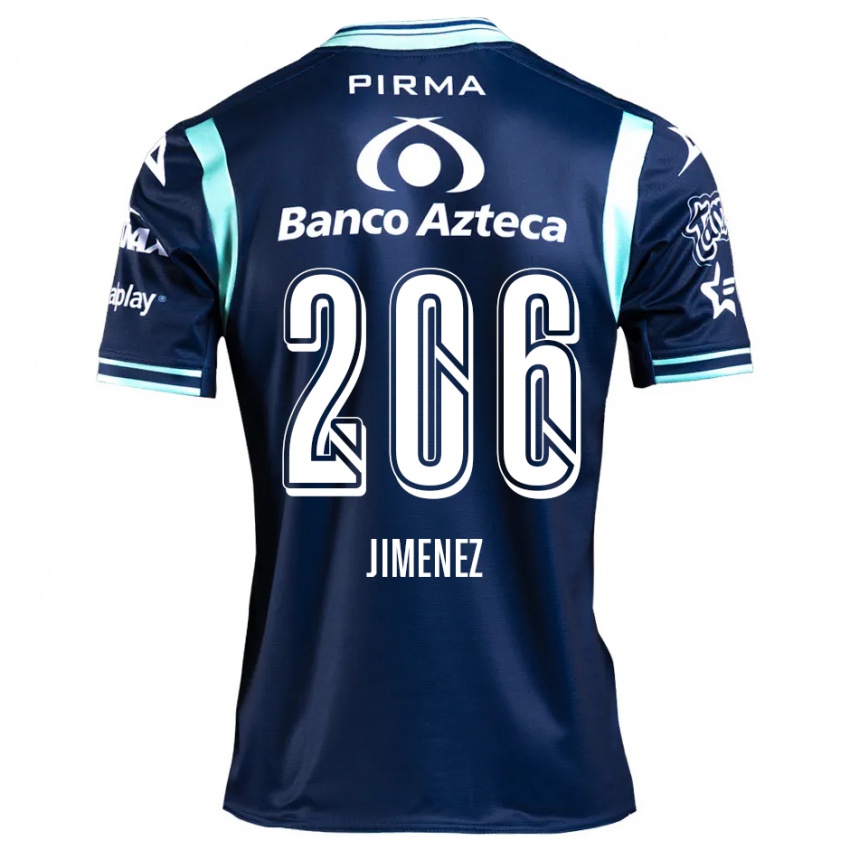 Criança Camisola Leonardo Jiménez #206 Azul-Marinho Alternativa 2024/25 Camisa Brasil