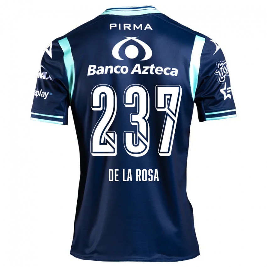 Criança Camisola Álvaro De La Rosa #237 Azul-Marinho Alternativa 2024/25 Camisa Brasil