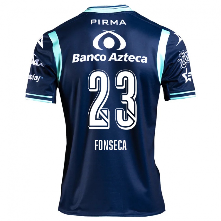 Criança Camisola Camila Fonseca #23 Azul-Marinho Alternativa 2024/25 Camisa Brasil