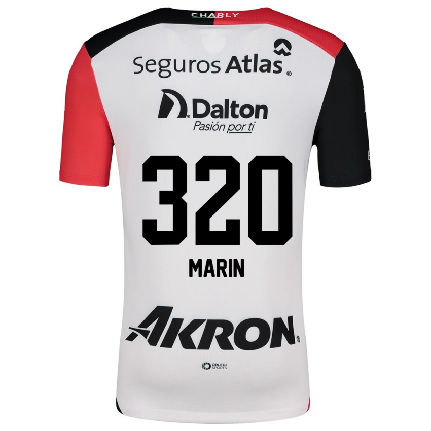 Criança Camisola Donato Marín #320 Branco Vermelho Preto Alternativa 2024/25 Camisa Brasil