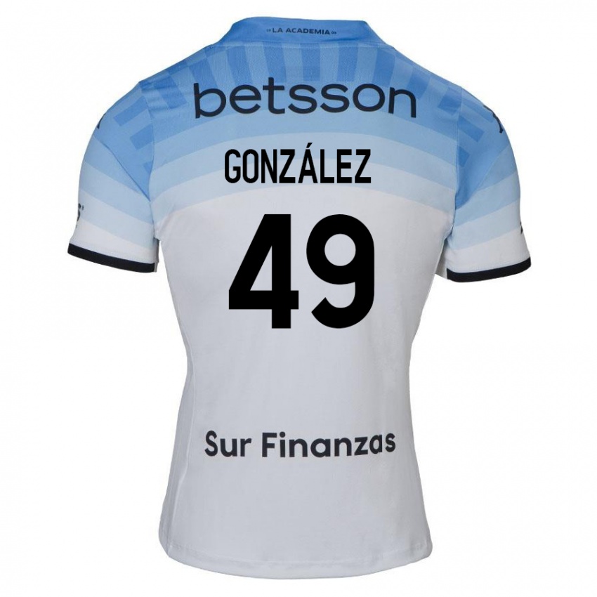 Criança Camisola David González #49 Branco Azul Preto Alternativa 2024/25 Camisa Brasil