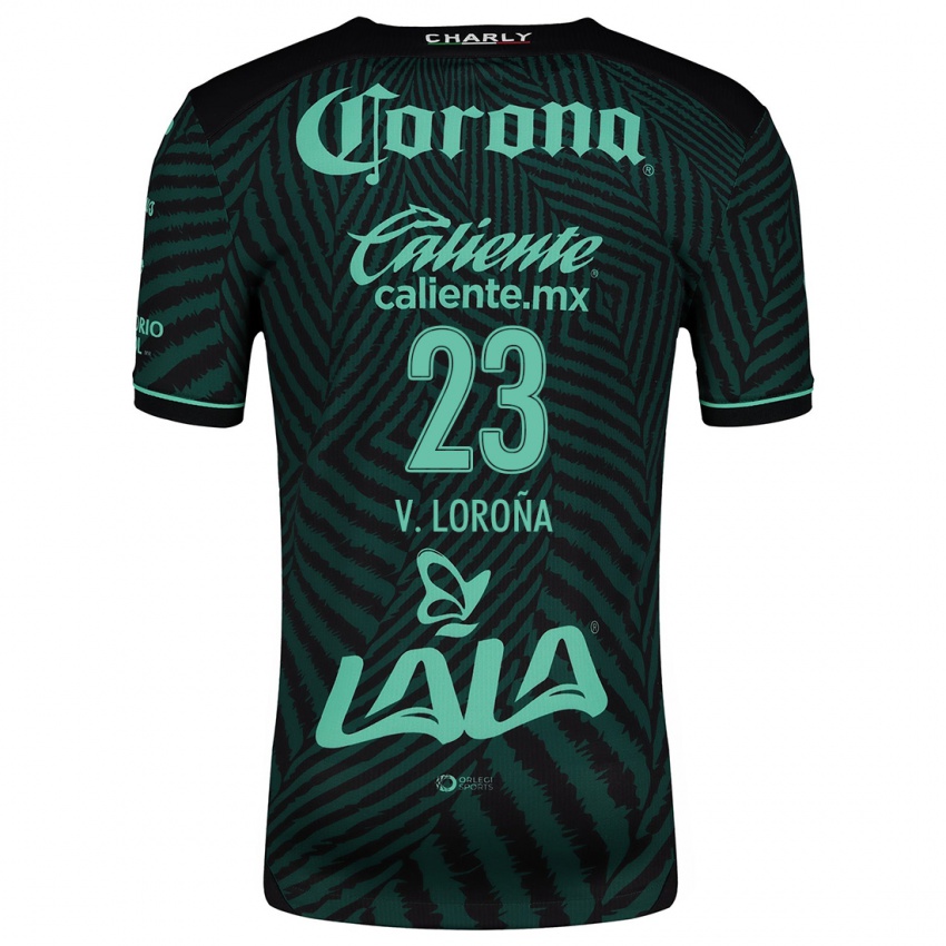 Criança Camisola Vladimir Loroña #23 Preto Verde Alternativa 2024/25 Camisa Brasil