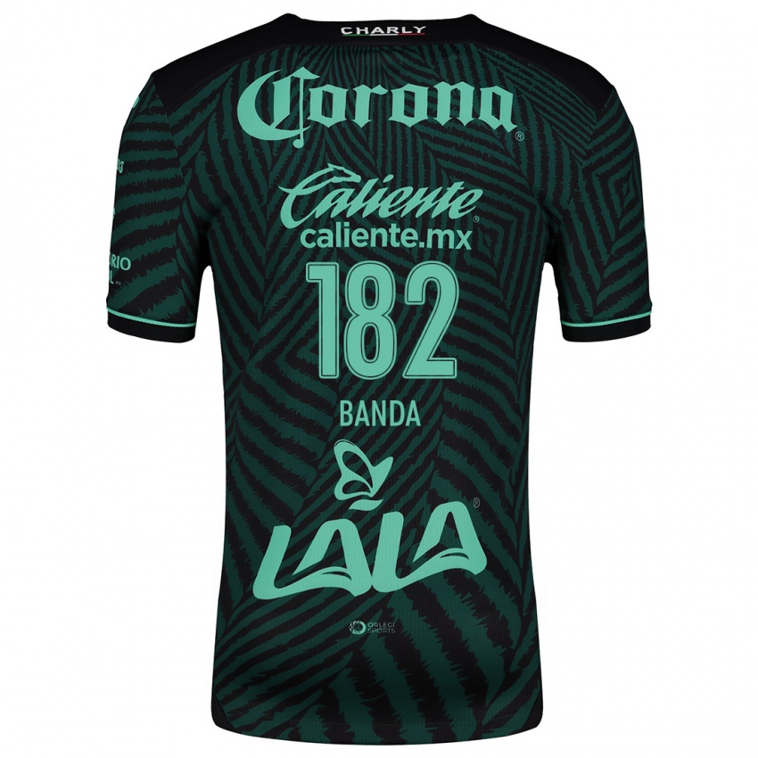 Criança Camisola Iker Banda #182 Preto Verde Alternativa 2024/25 Camisa Brasil