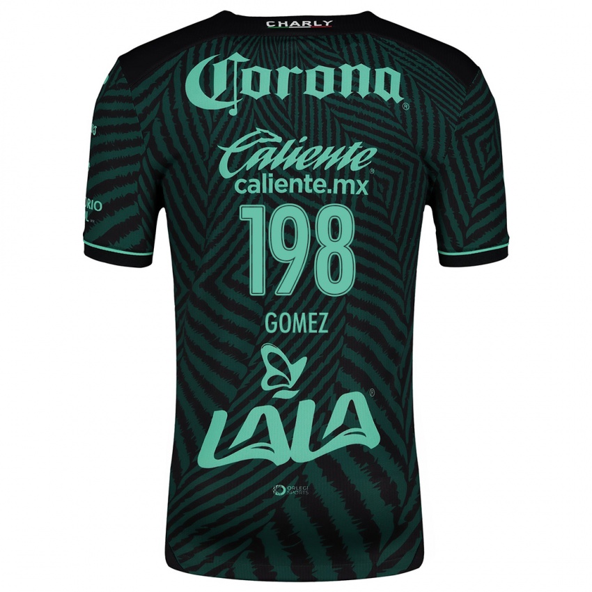 Criança Camisola Isaác Gómez #198 Preto Verde Alternativa 2024/25 Camisa Brasil