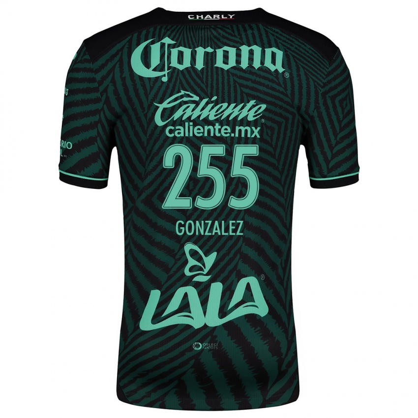 Criança Camisola Valente González #255 Preto Verde Alternativa 2024/25 Camisa Brasil