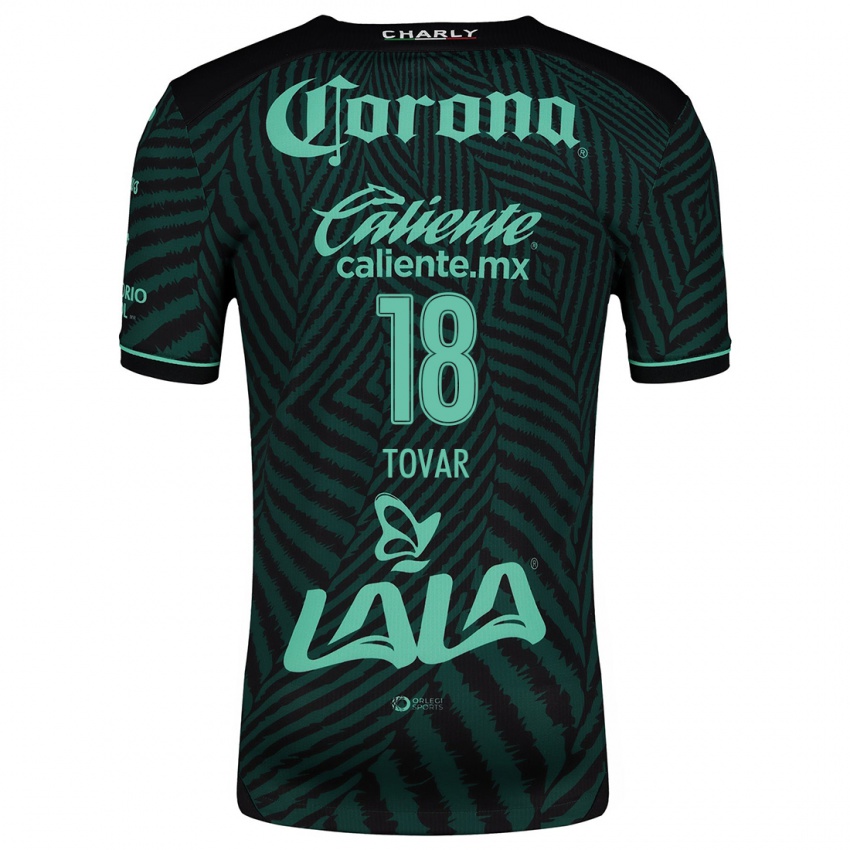 Criança Camisola Arlett Tovar #18 Preto Verde Alternativa 2024/25 Camisa Brasil