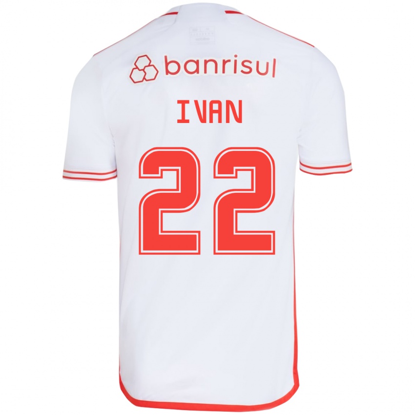 Criança Camisola Ivan #22 Branco Vermelho Alternativa 2024/25 Camisa Brasil