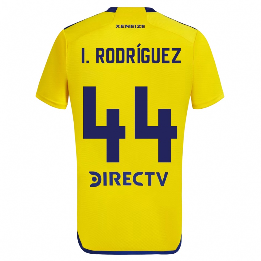 Criança Camisola Ignacio Rodríguez #44 Amarelo Azul Alternativa 2024/25 Camisa Brasil