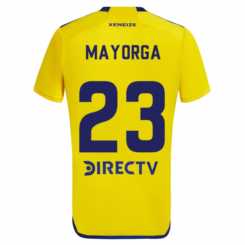 Criança Camisola Miriam Mayorga #23 Amarelo Azul Alternativa 2024/25 Camisa Brasil